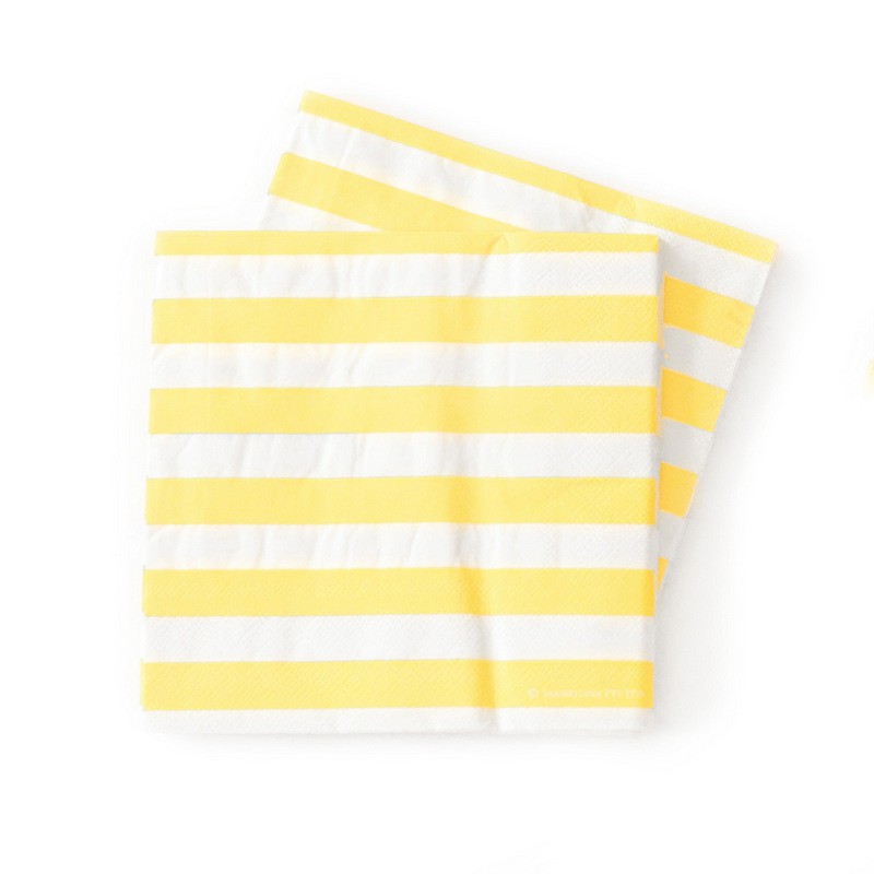 Yellow and white stripe napkins.jpg